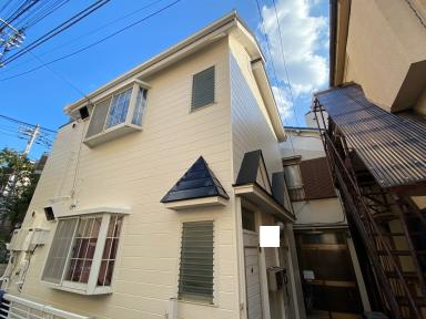 外壁塗装 シーリング工事 屋根カバー工事 ガルバリウム鋼板 屋根材セネター 豊島区東池袋S様